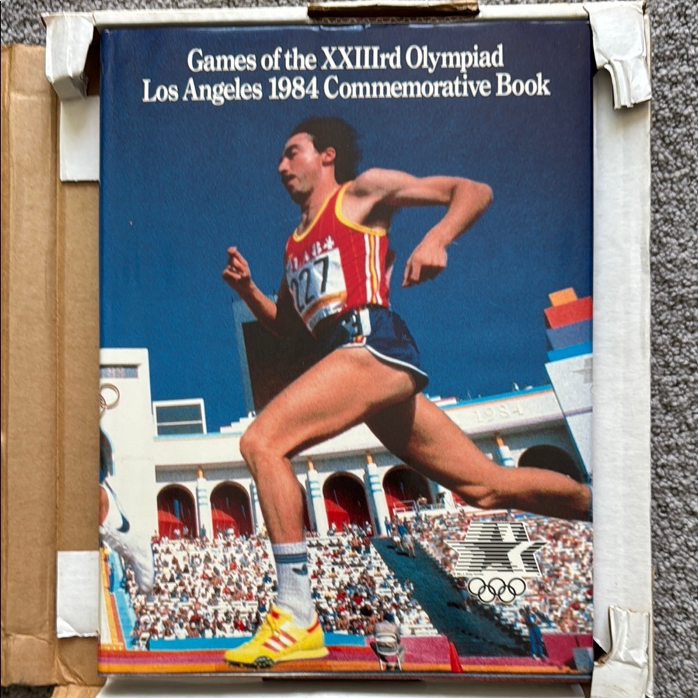 1984 Los Angeles Olympics Commemorative Book